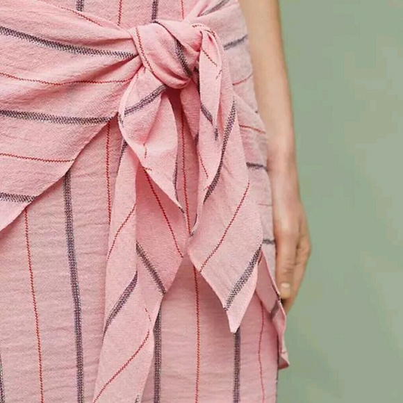 NWT Anthropologie Holding Horses Tie Skirt - Picture 4 of 6